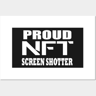 Proud Nft Screenshotter Poster Posters and Art